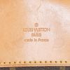 Borsa da viaggio Louis Vuitton Alize in tela monogram cerata marrone e pelle naturale - Detail D4 thumbnail