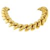 Flexible Vintage 1990's necklace in yellow gold - 00pp thumbnail