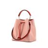 Louis Vuitton Néonoé shoulder bag in pink epi leather and red leather - 00pp thumbnail