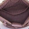 Louis Vuitton Mazarine handbag in taupe monogram leather - Detail D3 thumbnail
