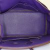 Bolso de mano Hermes Birkin Shoulder en cuero togo violeta - Detail D2 thumbnail
