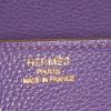 Hermes Birkin Shoulder handbag in purple togo leather - Detail D3 thumbnail
