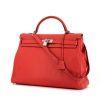 Hermes Kelly 40 cm handbag in pink Jaipur togo leather - 00pp thumbnail