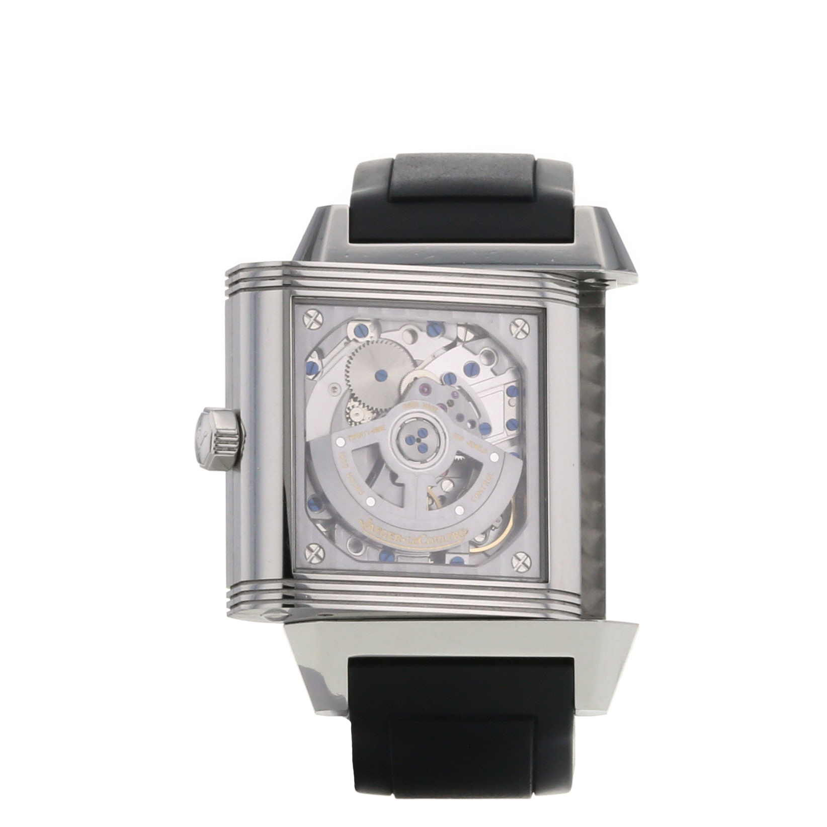 Orologio Jaeger Lecoultre Reverso-Squadra in acciaio Ref :  230877 Circa  2006 - Detail D2