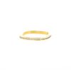 Dinh Van Alliance Carrée ring in yellow gold and diamonds - 00pp thumbnail