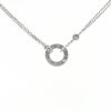 Cartier Love necklace in white gold and diamond - 00pp thumbnail