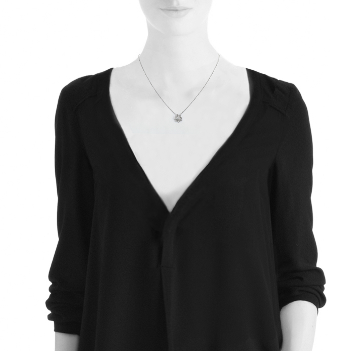 Collar Tiffany
Co en platino y diamante - Detail D1