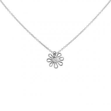 Collana Tiffany 
Co in platino e diamante