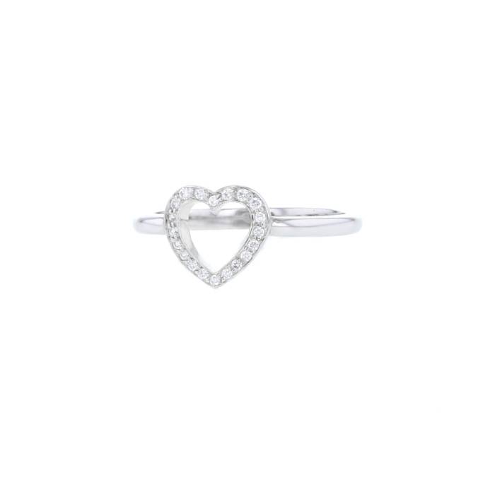 Tiffany & Co Metro ring in platinium and diamonds - 00pp