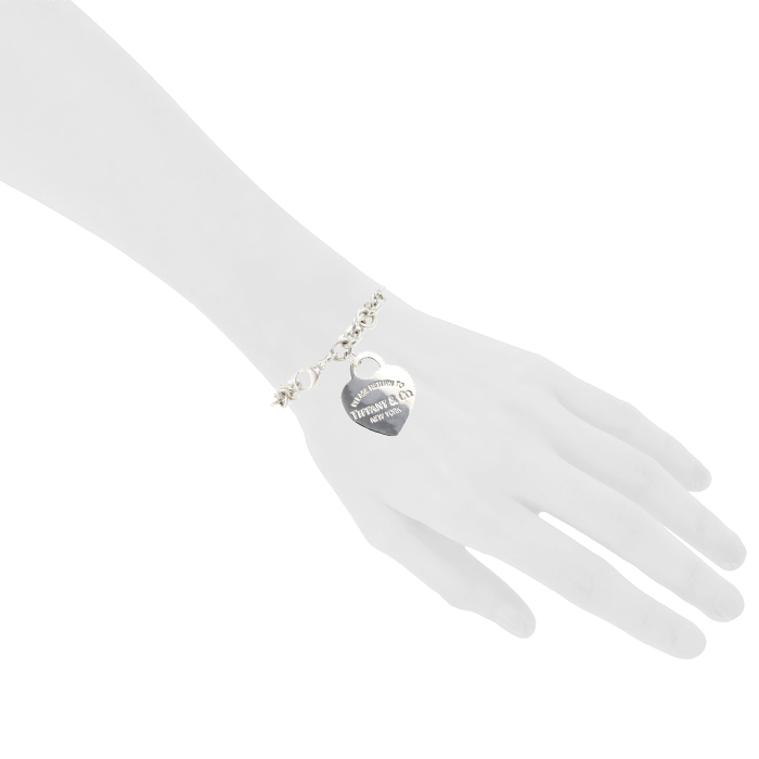 Tiffany & Co Return To Tiffany bracelet in silver - Detail D1
