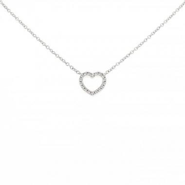 Collier Tiffany & Co Metro en or blanc et diamants