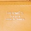 Sac bandoulière Hermes Bolide petit modèle, 1992, en cuir Courchevel Jaune d'Or - Detail D4 thumbnail