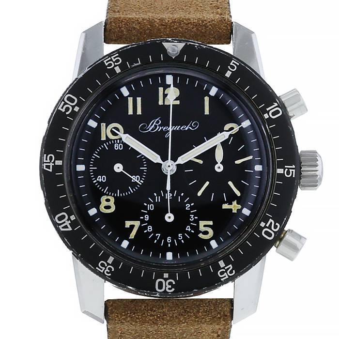 Reloj Breguet Type XX de acero Circa  1970 - 00pp