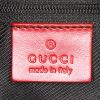 Gucci Jackie handbag in grey monogram canvas and red leather - Detail D3 thumbnail