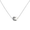 Dinh Van Double Sens necklace in white gold - 00pp thumbnail