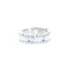 Flexible Chanel Ultra small model ring in white gold,  ceramic and diamonds - 00pp thumbnail