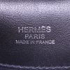 Bolso de mano Hermès Heeboo modelo pequeño en lona negra y cuero negro - Detail D3 thumbnail