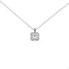 Mauboussin Chance Of Love #3 necklace in white gold and diamonds - 00pp thumbnail