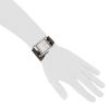 Hermes Cape Cod watch in stainless steel Ref:  CC2.710 Circa  2000 - Detail D1 thumbnail