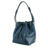 Bolso de mano Louis Vuitton Noé modelo pequeño en cuero Epi azul - 00pp thumbnail