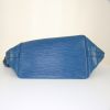 Louis Vuitton Noé large model handbag in blue epi leather - Detail D4 thumbnail