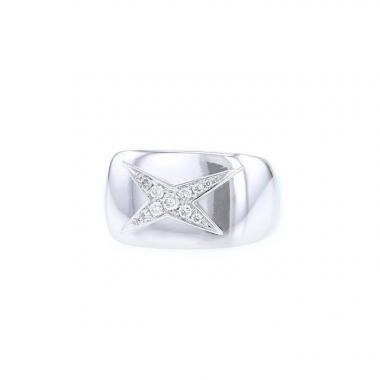 Sortija Mauboussin Etoile Divine en oro blanco y diamantes