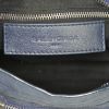 Balenciaga Classic City mini handbag in blue leather - Detail D4 thumbnail