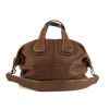 Givenchy Nightingale handbag in brown leather - 360 thumbnail