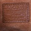 Valentino Garavani Rockstud shoulder bag in brown leather - Detail D3 thumbnail