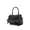 Borsa a tracolla Givenchy Pandora modello medio in pelle nera con decoro di borchie - 00pp thumbnail