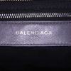 Bolso de mano Balenciaga Metallic Edge en cuero granulado gris - Detail D4 thumbnail