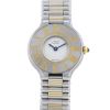 Cartier Must 21 watch in stainless steel and gold plated Circa  1990 - 00pp thumbnail