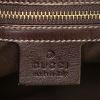 Gucci Jackie handbag in beige canvas and brown leather - Detail D3 thumbnail