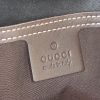 Gucci Joy large model shopping bag in beige monogram canvas and brown - Detail D4 thumbnail