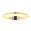 Lalaounis bracelet in yellow gold and lapis-lazuli - 00pp thumbnail
