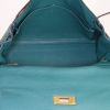 Hermes Kelly 28 cm handbag in malachite green togo leather - Detail D3 thumbnail