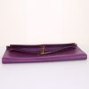 Hermès Kelly Cut pouch in purple Anemone Swift leather - Detail D4 thumbnail
