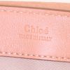 Bolso de mano Chloé Faye Day en cuero beige rosado - Detail D4 thumbnail