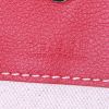Shopping bag Goyard Saint-Louis modello grande in tela monogram cerata rossa e pelle rossa - Detail D3 thumbnail