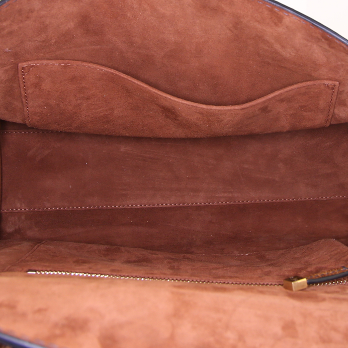 Borsa a tracolla Dior Dioraddict in struzzo gold - Detail D3