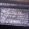 Dior Dioraddict shoulder bag in black ostrich leather - Detail D4 thumbnail