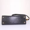 Dior Dioraddict shoulder bag in black ostrich leather - Detail D5 thumbnail