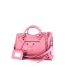 Balenciaga Classic City handbag in pink leather - 00pp thumbnail