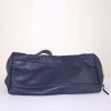 Balenciaga Velo handbag in blue leather - Detail D5 thumbnail