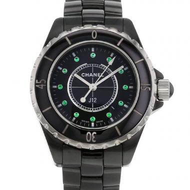 Chanel J12 watch in black ceramic Circa  2010