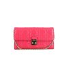 Dior Miss Dior handbag in pink leather - 360 thumbnail