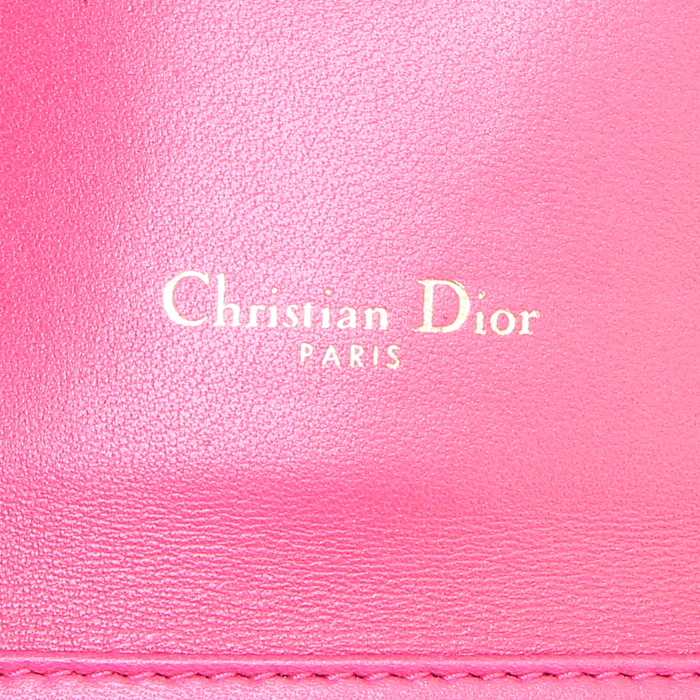 Borsa Dior Miss Dior in pelle rosa cannage - Detail D3