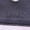 Sac cabas Goyard Saint-Louis grand modèle en toile monogram enduite noire et cuir noir - Detail D3 thumbnail