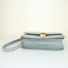 Céline Classic Box shoulder bag in blue Lagon crocodile - Detail D4 thumbnail