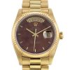 Rolex Day-Date watch in yellow gold Ref:  18038 Circa  1977 - 00pp thumbnail